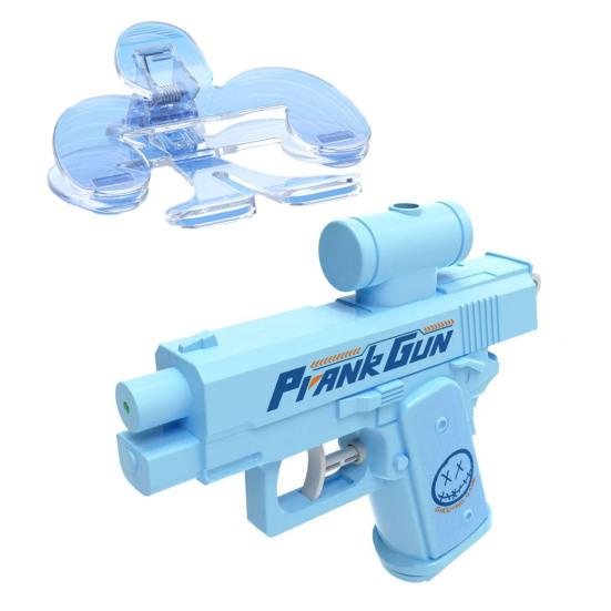 Prank Water Shooter Toy Two-Way Water Sprinkler Refillable Prank Spray Forward Backward Outdoor Water Play Toy for Office School