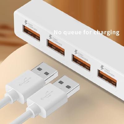 4 In 1 USB2.0 Splitter Cable for Charging USB Male To 4 USB2.0 Female Extender Cable Data Charging Split Adapter