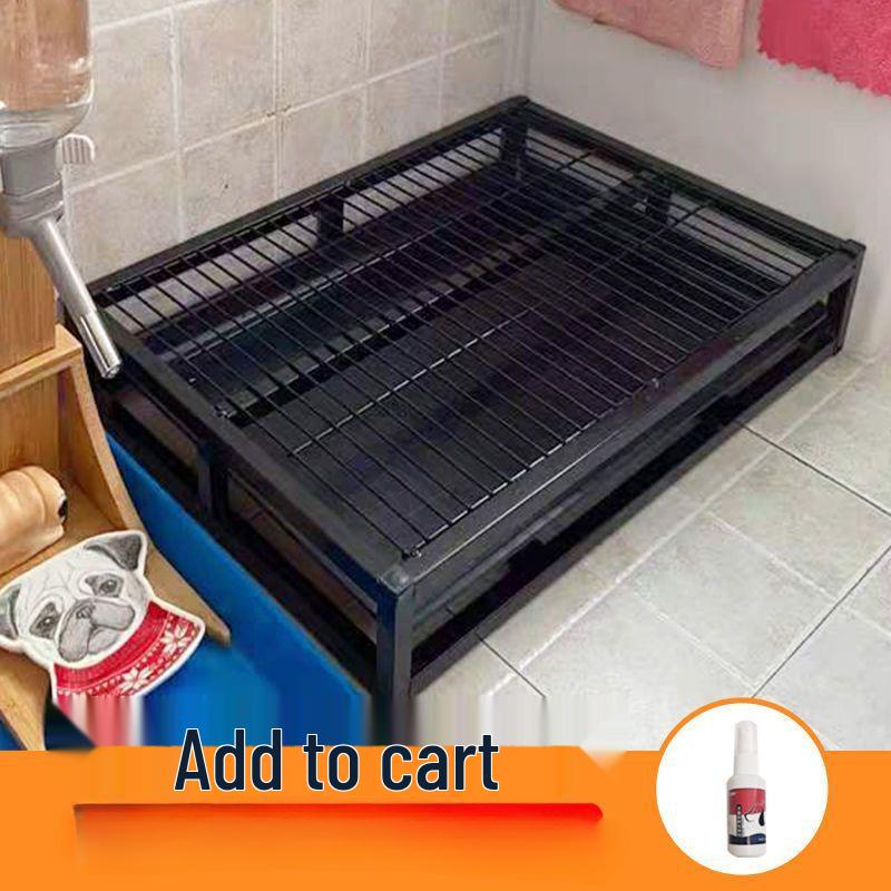 Anti-Step Poop Toilet for Dogs - Suitable for Large Breeds, Medium & Small Dogs Like Samoyeds, Golden Retrievers, and Labradors