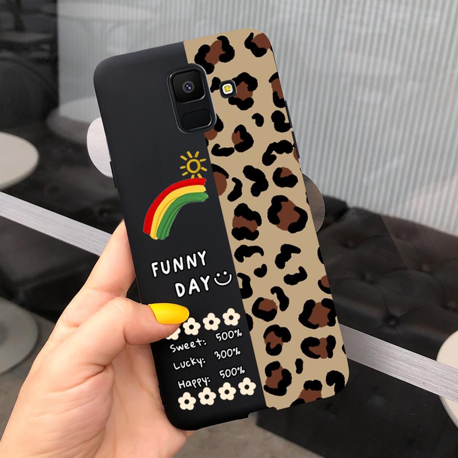 Case For Samsung A6+ 2018 Cover A6 2018 A600F Soft Silicone TPU Phone Case For Samsung Galaxy A6 Plus 2018 A605 A605F Case Capas
