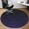 1pc Wave Swirls Office Round Area Rug,  Mat Suitable For Office, Under Office Chairs Bedroom Living Room Home Decor, Room Deco