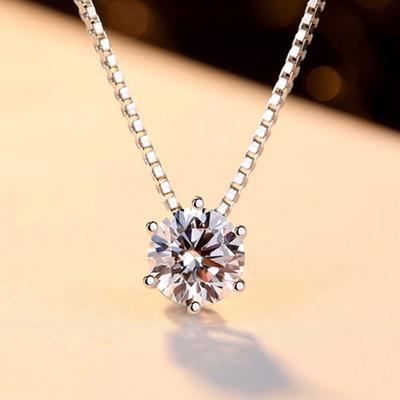 Six-claw Necklace for Women, Japanese and Korean Simple and Fashionable Student's Short Pendant Neck Chain