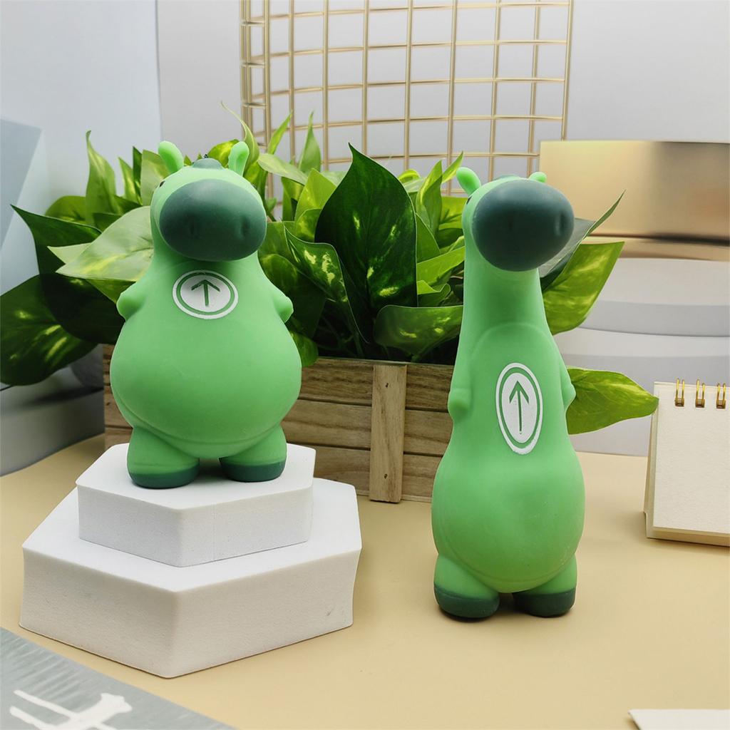 Creative Green Horse Toy New And Unique Venting Donkey Stretching Deformation Decompressiation Decompression Animal Creative Toy