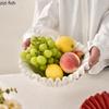 Irregular Ceramic Fruit Plate Desktop Storage Tray Snack Bowl Ornament Salad Bowl Soup Plate Dessert Plates Dried Fruit Platter