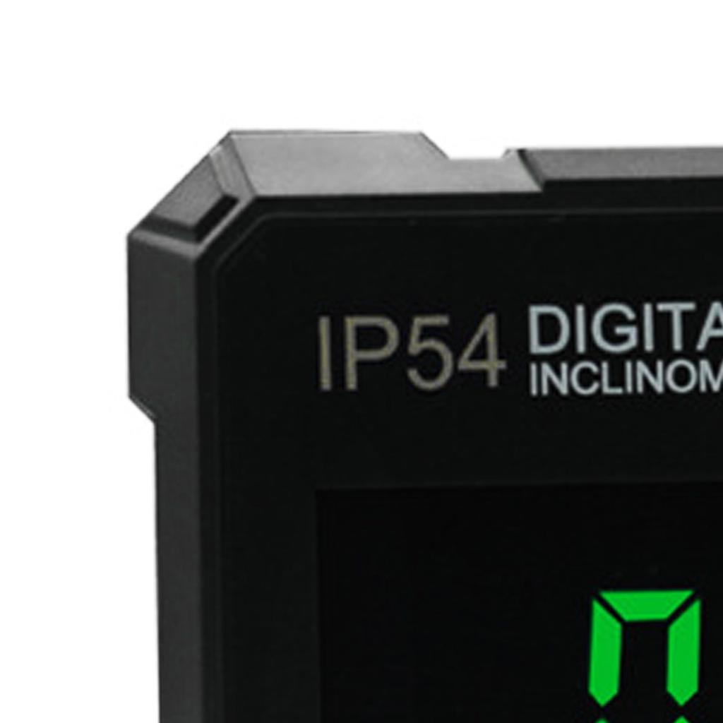 Digital Inclinometer 4x90 Degrees  Measurement IP54 LCD Screen Magnetic Digital Display Angle Meter Gauge Yellow DLW30D