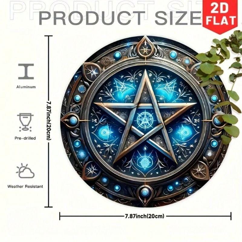 Decorative Metal Tin Sign Wall Art Home Decor 20x20 Cm