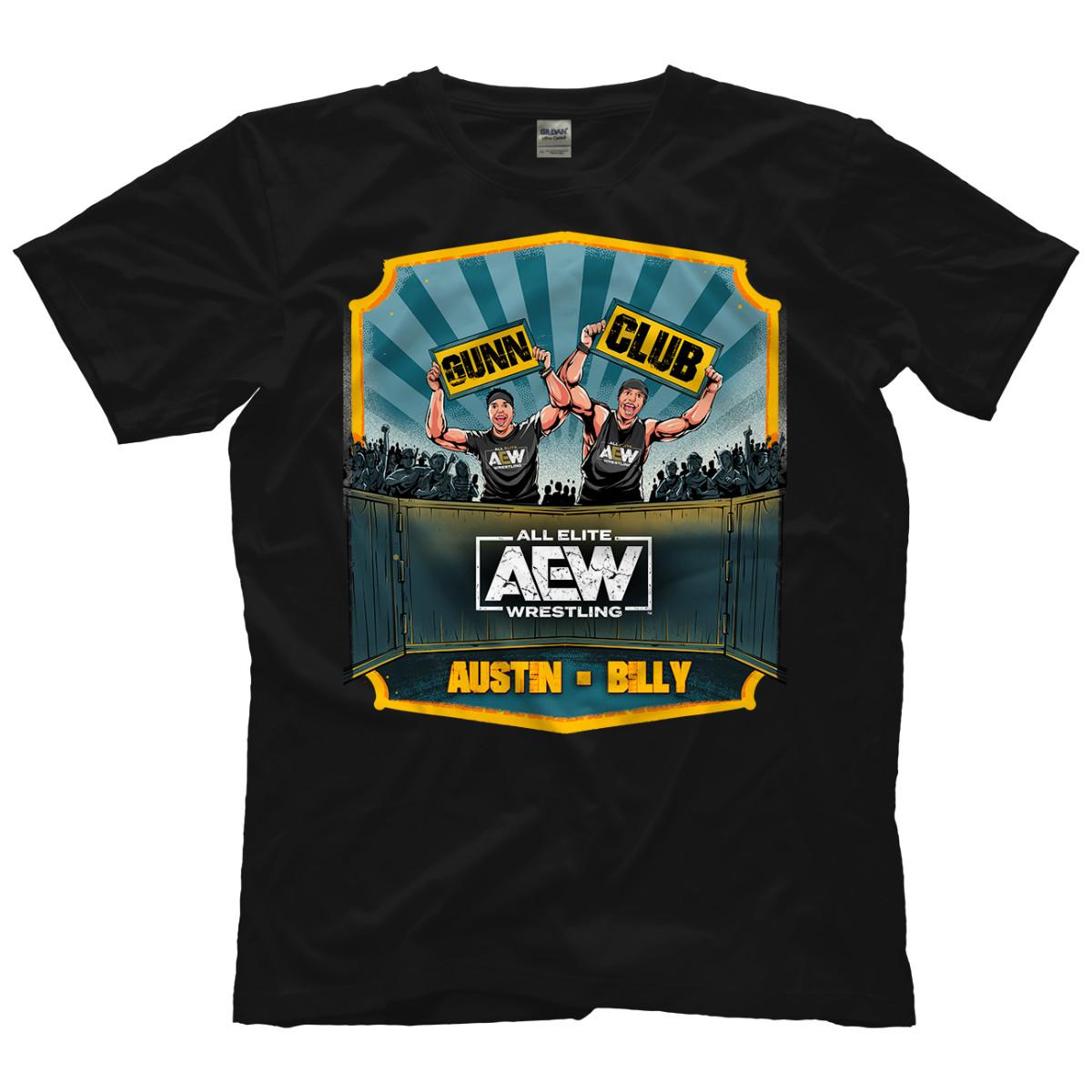 Gunn Club - Caricature Tee AEW Official T-Shirt S разноцветный