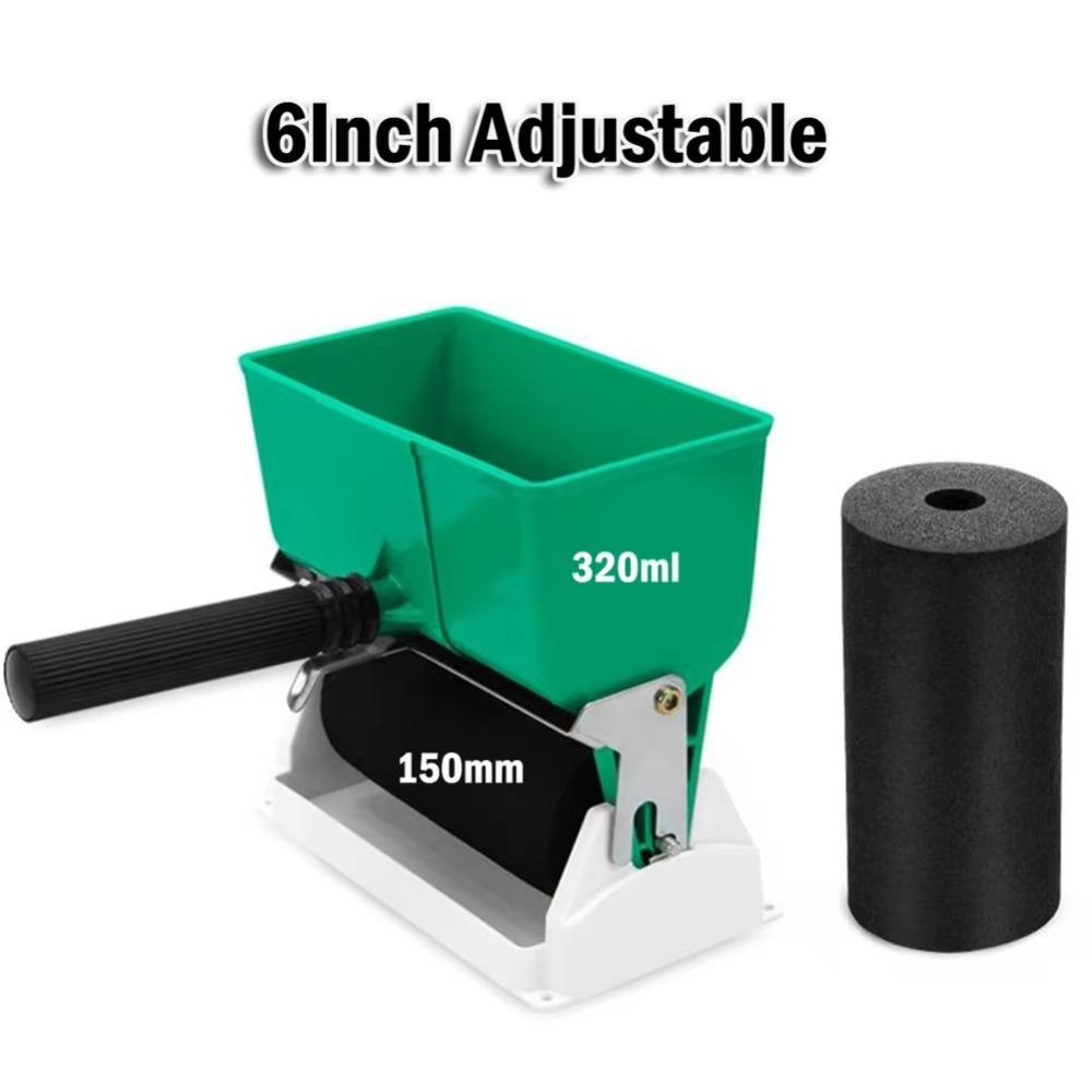 Foamed Rubber Wheel Manual Glue Machine Handheld Roller Type Glue Applicator  Woodworking