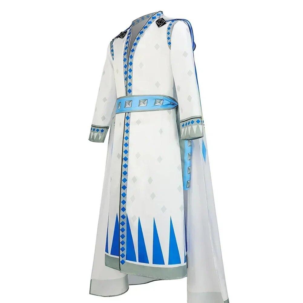 Re Magnifico Wish Cosplay Cappotto Cintura Mantello Costume Wish Re Travestimento Uomo Adulto Bambino Abiti Halloween Carnevale Costume per Gioco di Ruolo