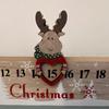 Ornament Christmas Santa Countdown Desk Decoration Festive Slider Calendar  Tabletop