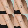 Copper New Christmas Charms Elk Santa Claus Bead Snowflake Bell Snowman Charm Fit Original Bracelet Diy Jewelry For Women