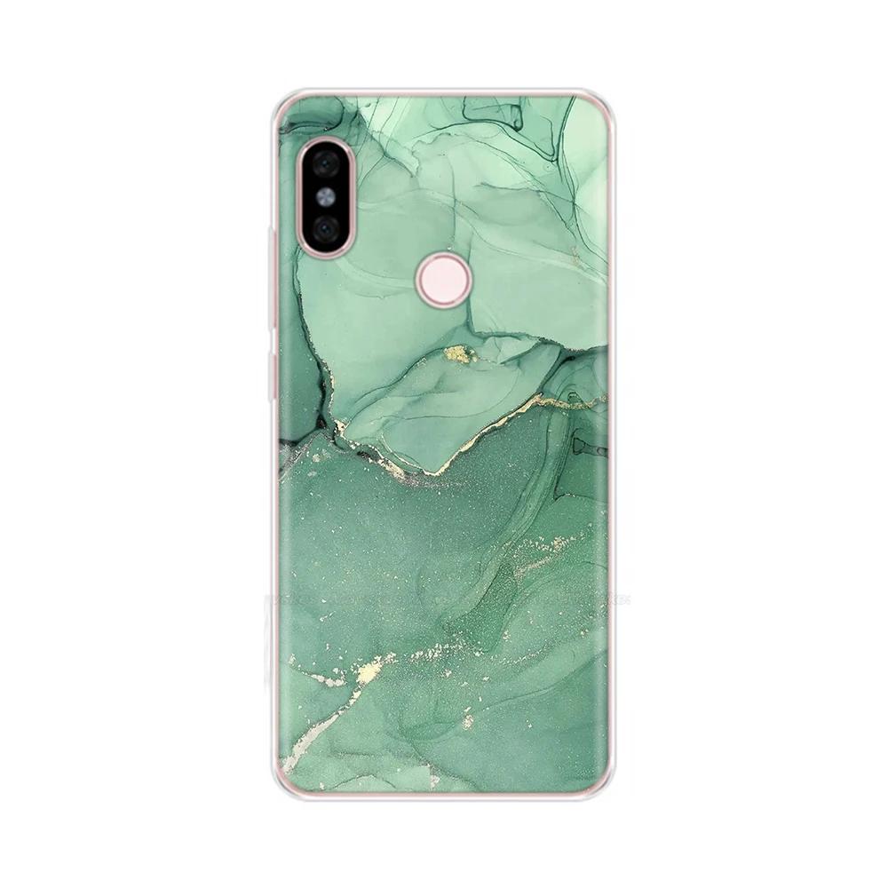 For Redmi Note 5 Note5 Pro Protective Shell Soft Silicone Phone Case Cartoon Painted Back Cover For Redmi Note 5 6 Pro Fundas