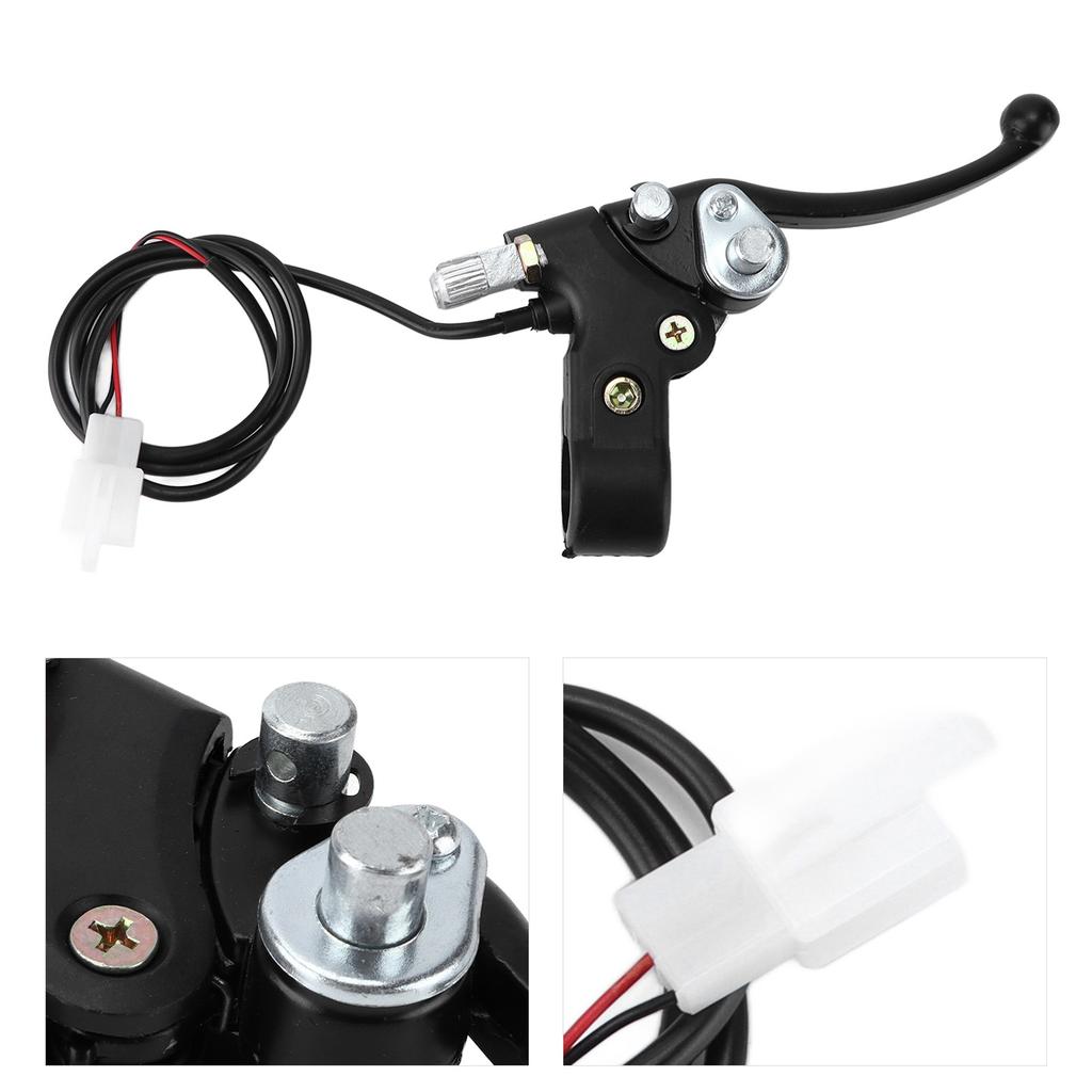 22mm Right Clutch Brake Handle Lever Perch with Cable for 2 Stroke 47CC 49CC Mini Quad ATVs