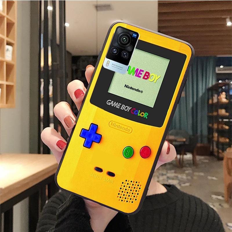 Custodia per telefono Game Boy Color per VIVO V21E V21 V23 V23E V2109 Y53S Y33S Y55 Y76 Y31 Y21 Y72 Y01 Y21S Y11S