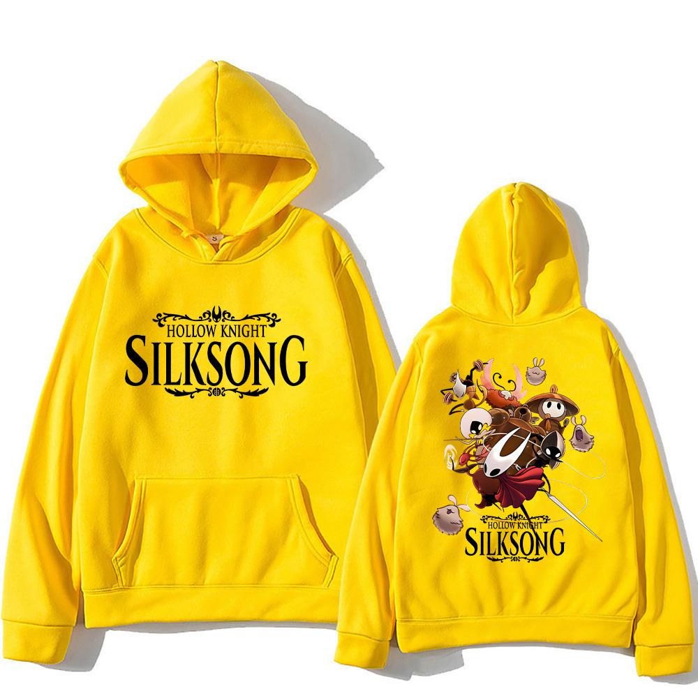 Hollow Knight Silksong Hot Game Hoodies Long Sleeve Fashion Casual Pullovers High Street Women Men Sweatshirt Fashion Streetwear