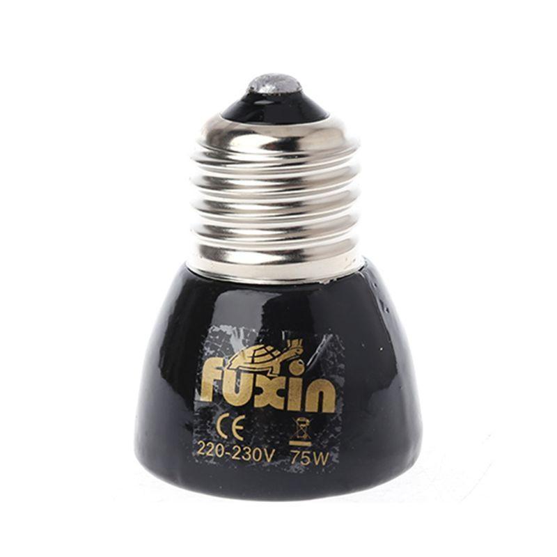 Reptiles Heat Lamp Bulb No Light Ceramic Heat Emitter for Brooder Coops