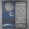 Magnetic Case For OPPO Find N6 Aramid Carbon Fiber Compatible MagSafe Cover Ultra Slim Lightweight Case Protective Cover