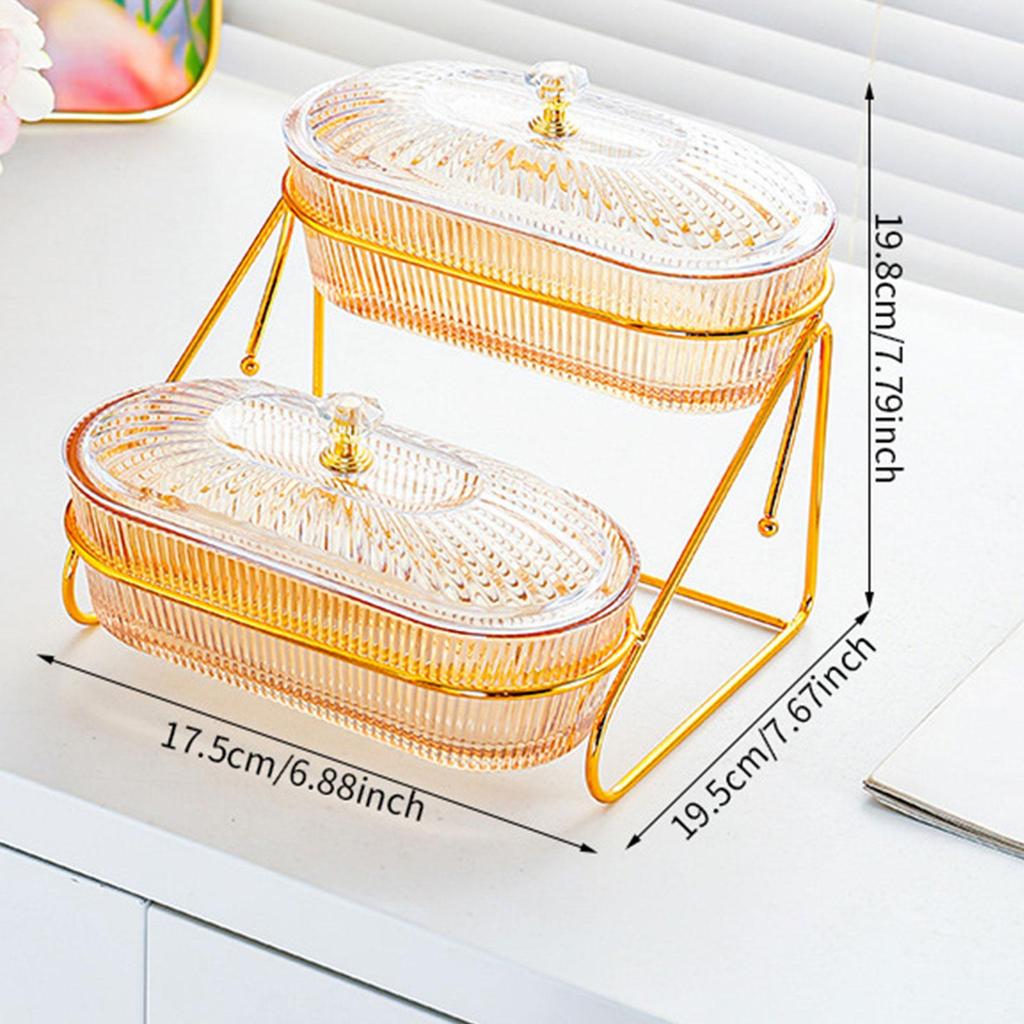 Dried Fruit Salad Plate Multi Use Nuts Tray for Candy Dried Fruits Appetizer