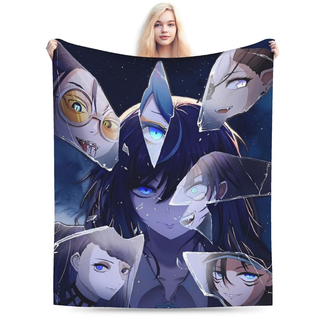 Ados World Tour Warm Soft Blanket Boy Girl Plush Throw Blanket Comfortable Bedroom Flannel Bedspread Sofa Bed Cover