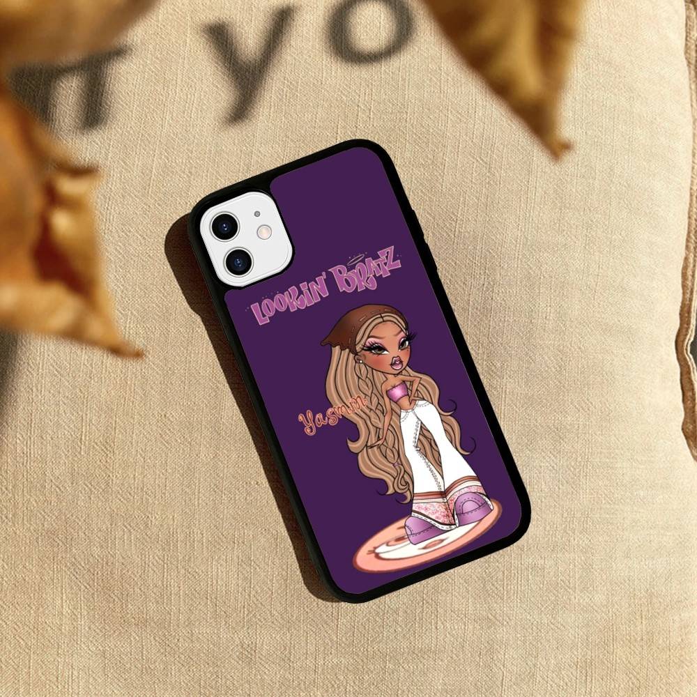 B-Bratzs For iPhone 17 16 15 14 13 12 11 Mini Pro Max Plus PC+TPU Back Phone Cover