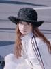 Poejidam Boho Fringe Fedora In Black