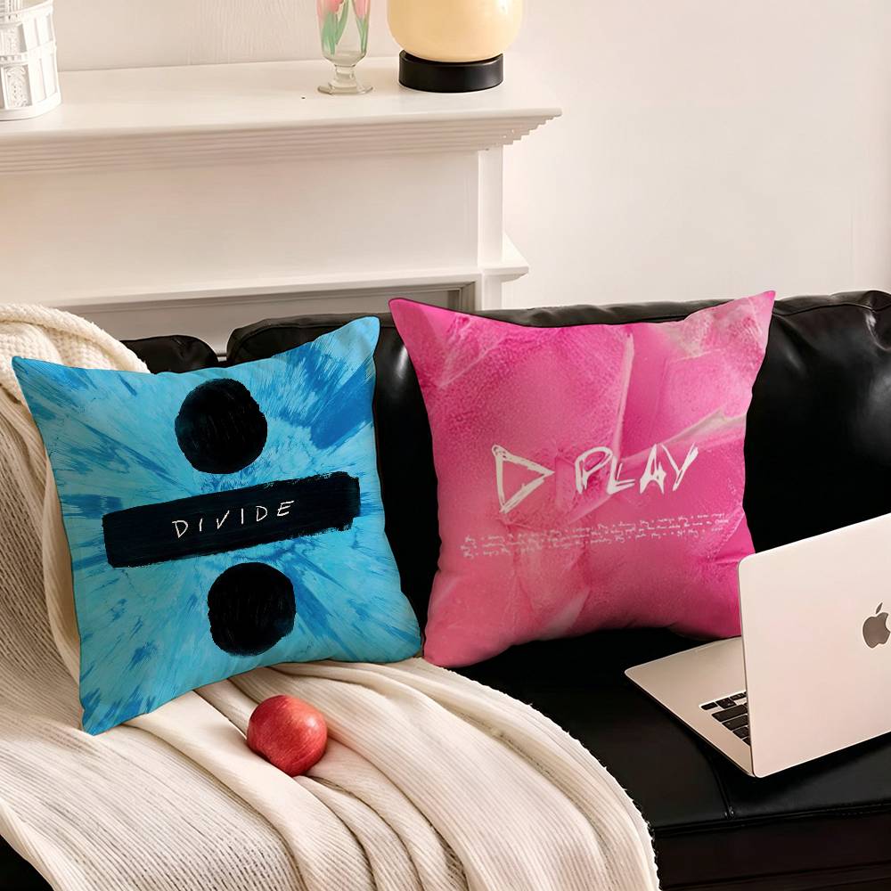 1pc Ed S-Sheeran Albums Pillow Case Fashion Square Pillowcase Bedroom Sofa Room Ins Decoration Leisure