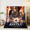 Fiery Wings, Orange Flames, Flying Figures, Dramatic and Atmospheric Scene. for All Seasons Blanket Lunch Break Throw Gift
