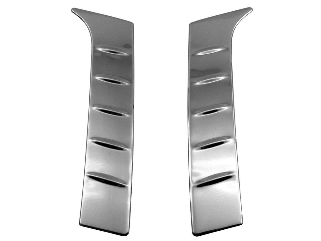 BRIGHTZ Finish Stainless Steel Plated Rear Air Louvers for Toyota Serena C27 and Ultra-Mirror (2-Piece Set) (Models C27, GC27, GFC27, GFNC27, GNC27,