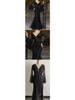 Elegant 2025 Black Lace Embroidered Fishtail Evening Dress for Women