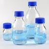 Bing Yu Transparent High Borosilicate Reagent Bottle with Blue Screw Cap