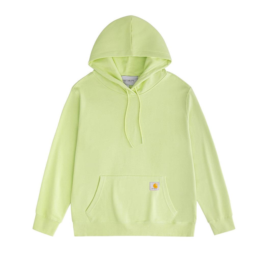Unisex Classic Solid Color Logo Embroidered Hoodie
