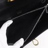 Gucci Old Gucci Shoulder Bag Vintage Black Calfskin Women Used