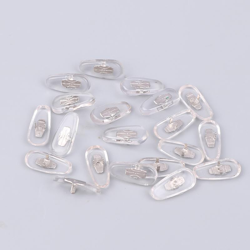 10 Pairs High Quality Silicone Aviator Glasses Eyeglass Sunglasses Nose Pads For Rb Clip-O