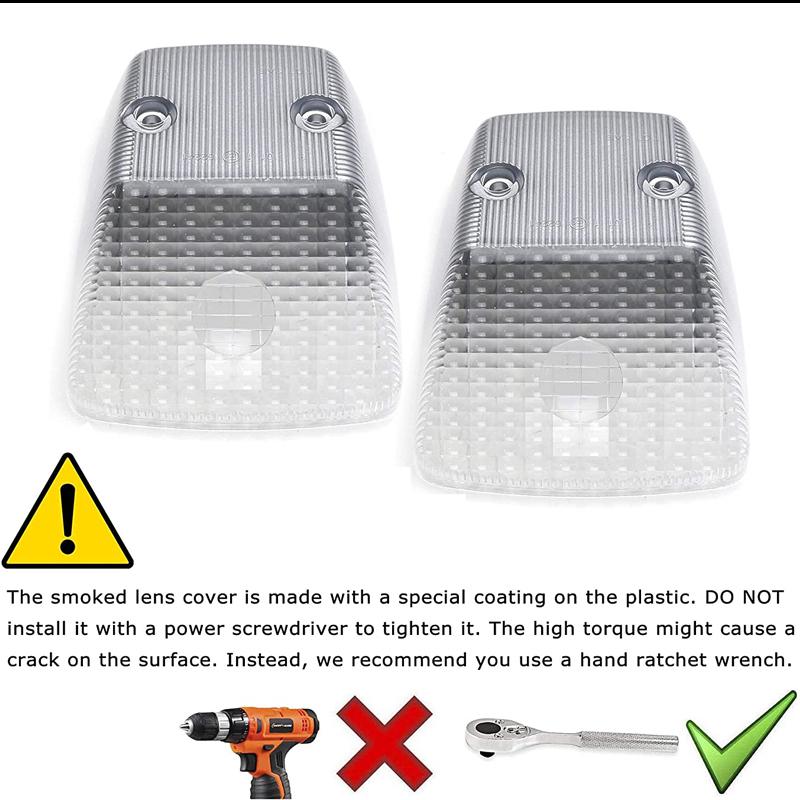 2X Für Mercedes Benz G-Klasse W460 W461 W463 Sprinter W901 W902 W903 Front-Eckleuchtengehäuse Hintere Blinkerglas-Ersatz