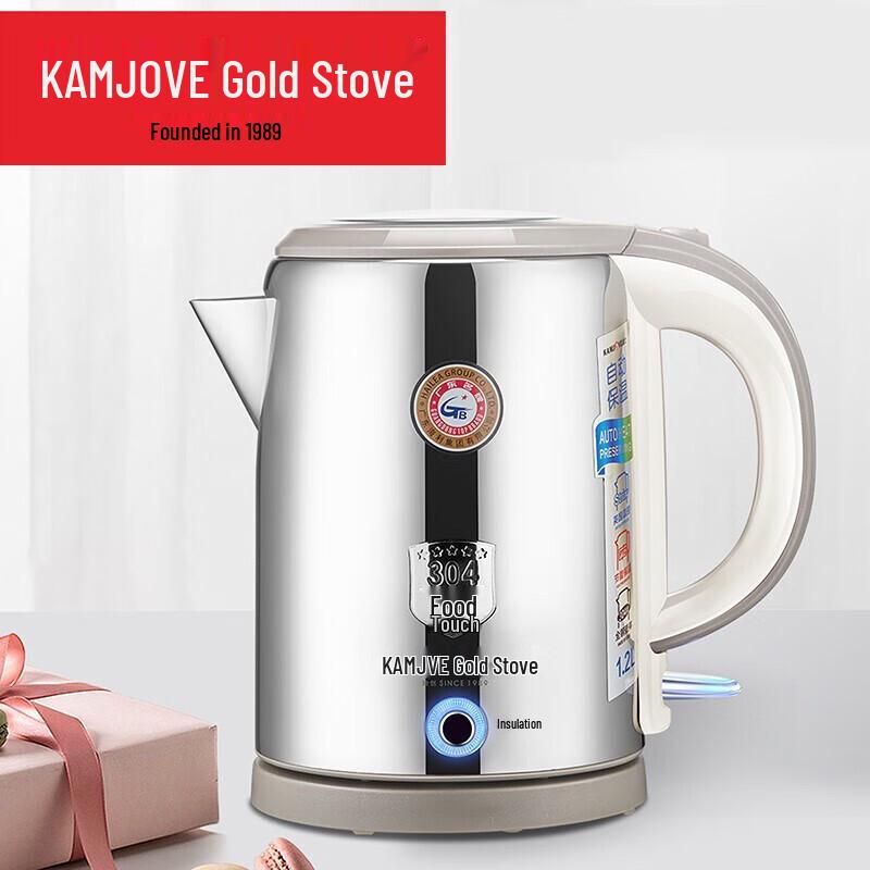 Kamjove T-912 Electric Kettle CN plug (adapter included)
