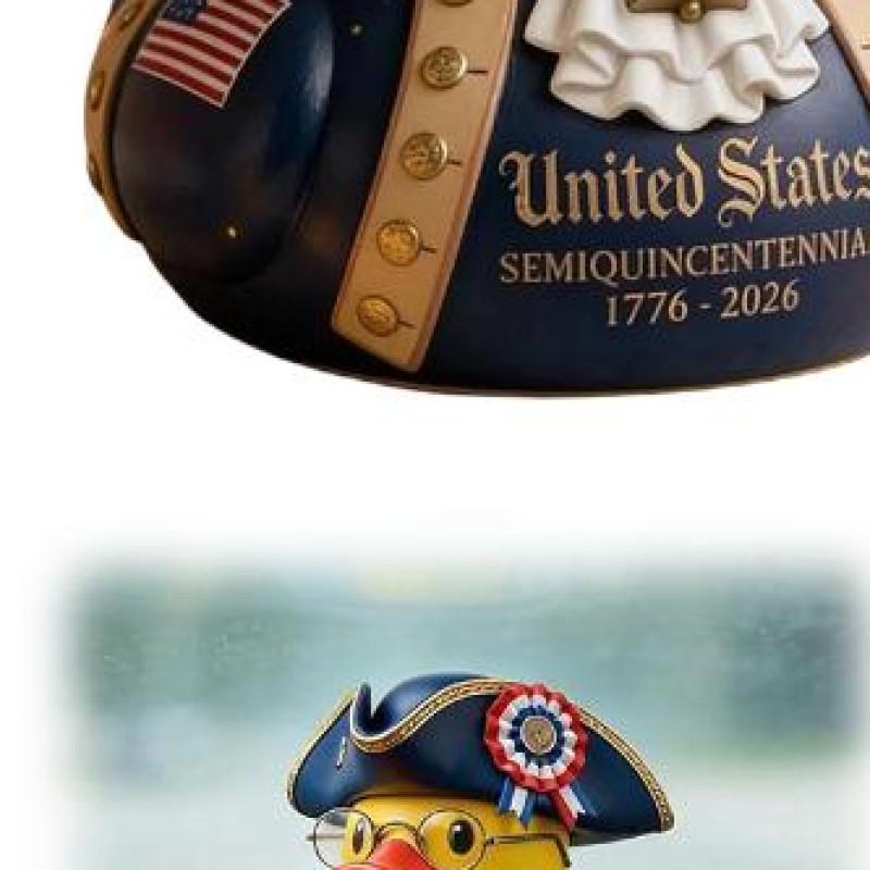 American Independence 250th Anniversary Duck Multi Purpose 4th of July Collectible Ornament for Veterans  Duck Lovers China Mainland