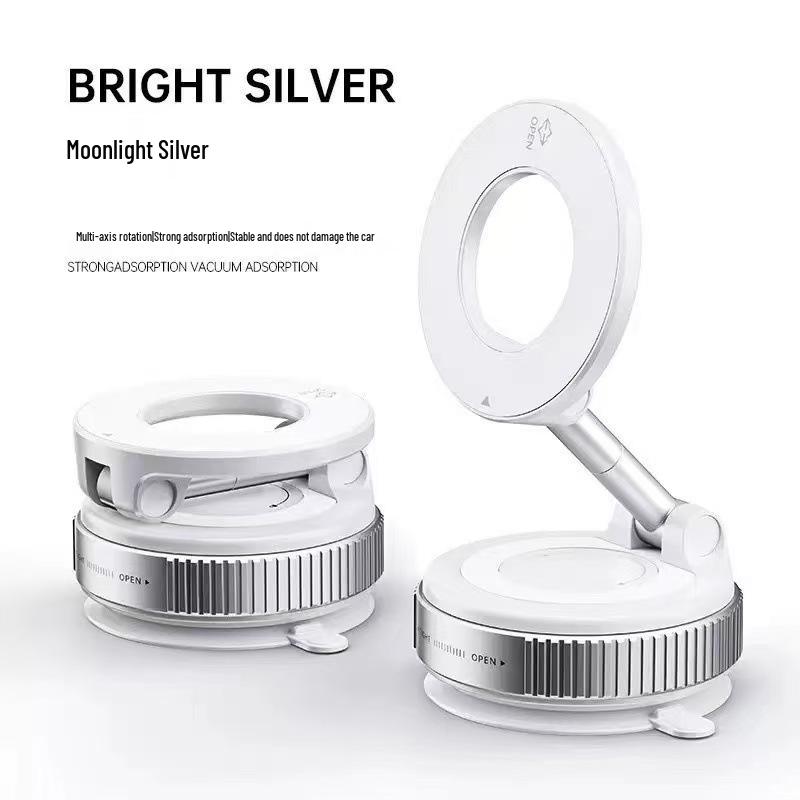 

Multifunctional Magnetic Phone Holder for Car Console - Rotating & Folding Design