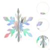 12 Pieces Christmas Snowflake Pendants Tree Decorations Multipurpose Xmas