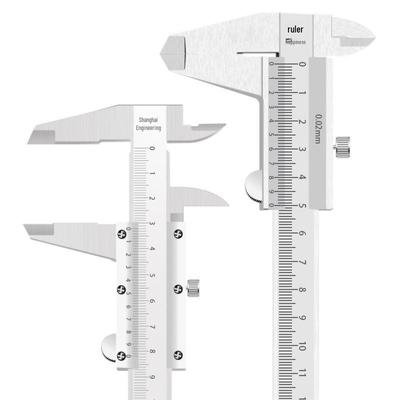 200 Four-Purpose Industrial Grade Vernier Caliper for Teaching and Measuring