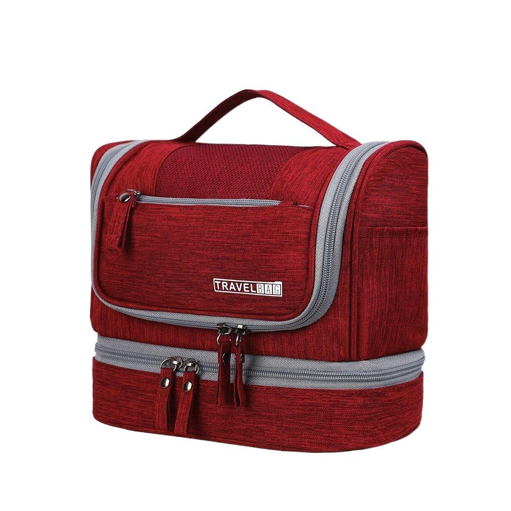 Multifunctional Hanging Makeup Bag Solid Color Toiletry Bag Cosmetic Organizer  Personal Care