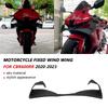 For CBR600RR 2020 2021 2022 2023 2024 2025 Motorcycle Accessories Fixed wing fairing Small wing spoiler Aerodynamic wing