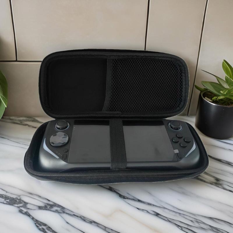 Game Console EVA Bag Scratchproof Storage Box for GAMEMT E6 Plus Protector Case with Pocket Travel Carrying Pouch