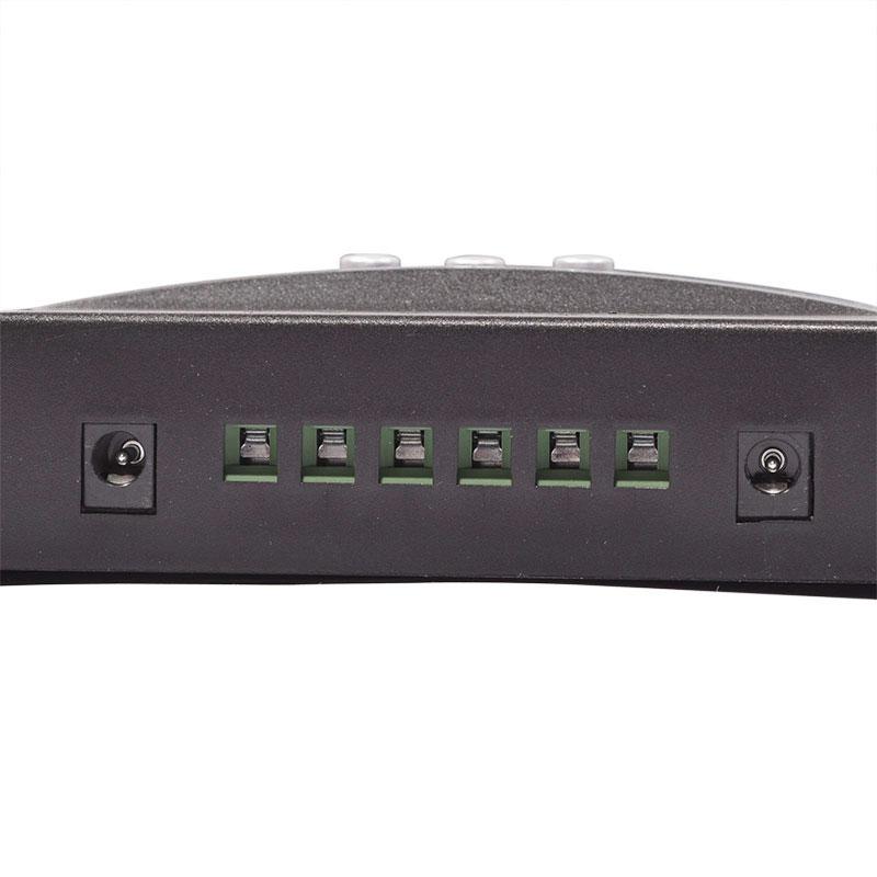 12V/24V MPPT Solar Laderegler Dual USB LCD Dis 30/40/50/60/100A Auto Solarzelle Panel Ladegerät Regler Mit Loadplay