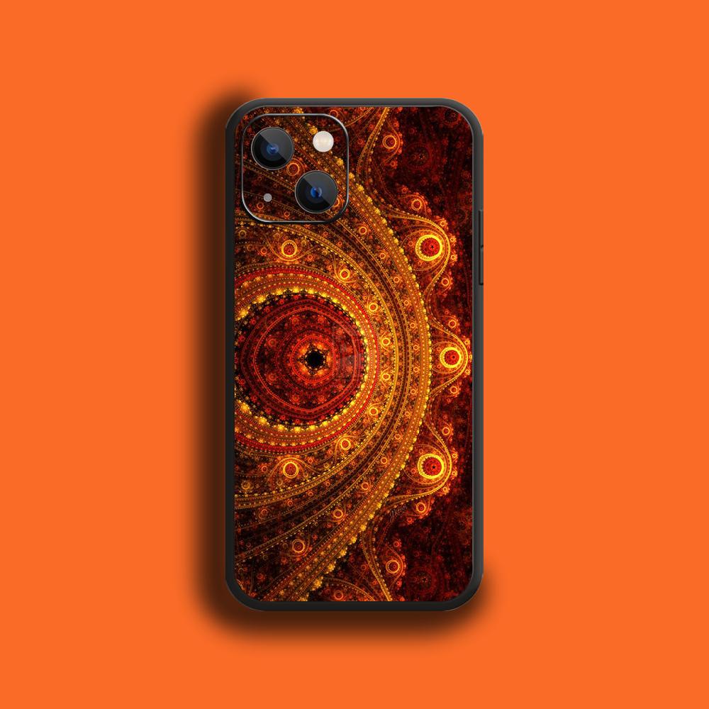 Circle Pattern Mystery Phone Case For iPhone Samsung Galaxy Redmi Xiaomi Oppo OnePlus Note S A 7 8 9 10 11 12 13 14 20 21 22 23 53 54 Pro Max Ultra