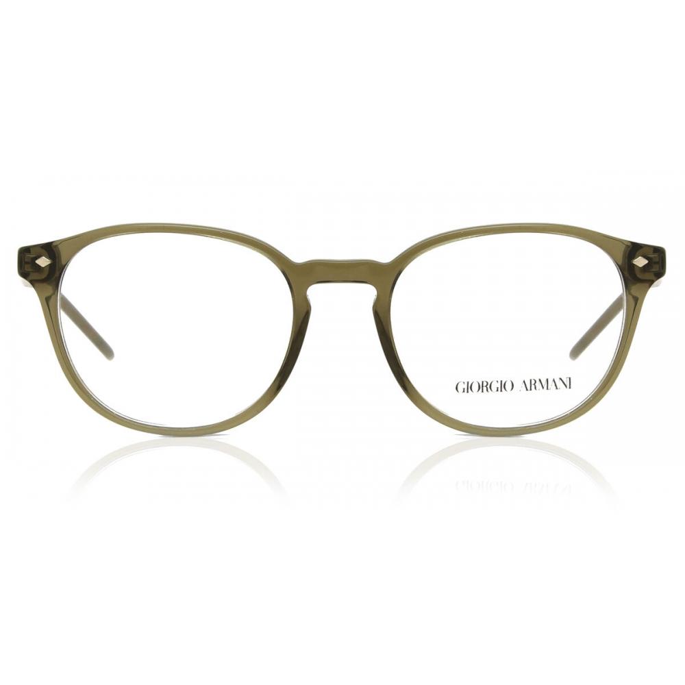 Giorgio Armani Ar7259 6074 Men Eyeglasses Transparent Green/52-19-145