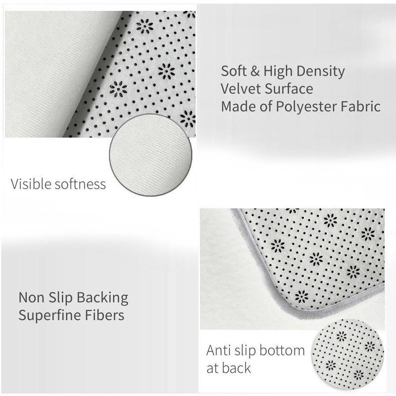 1Pcs Anti Fatigue Kitchen Rugs, Forest Print Waterproof Non-Slip Thick Cushioned Kitchen Mat Heavy Duty Comfort Standing Mat for Kitchen