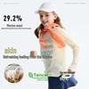 Gulu Diary Kids' Lightweight Long-Sleeve Parent-Child Air Conditioning Shirt