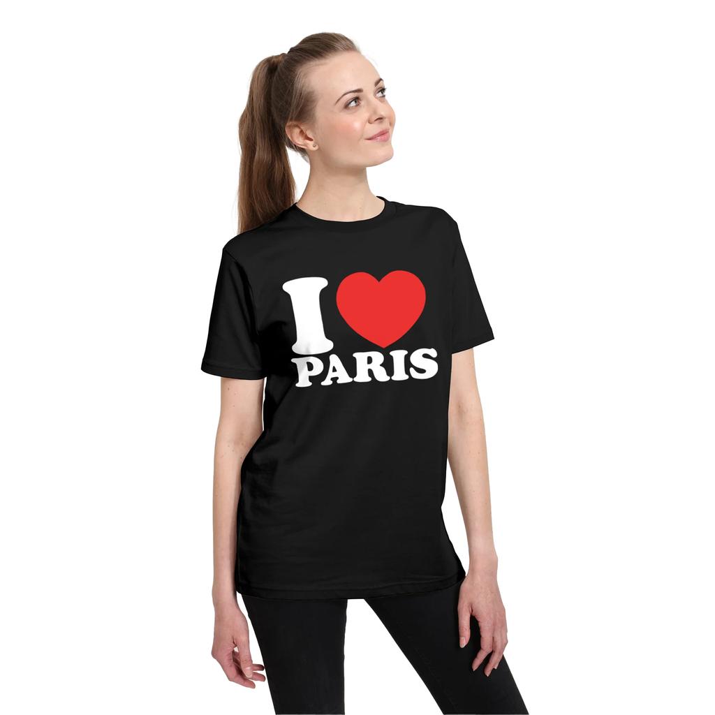 Apoh Unisex Adult I Heart Paris T-Shirt