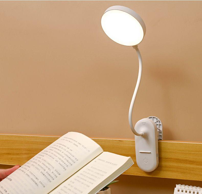 LED Schreibtischlampe mit Augenschutz für Schlafzimmer und Arbeitszimmer – Wiederaufladbare und Stecker-Optionen, Ideal für Studenten und Nachtgebrauch