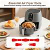 Air Fryers Magnets for Parchment Paper Silicone Magnet Buckles Heat Resistant Airfryers Fixing Tool Accessories